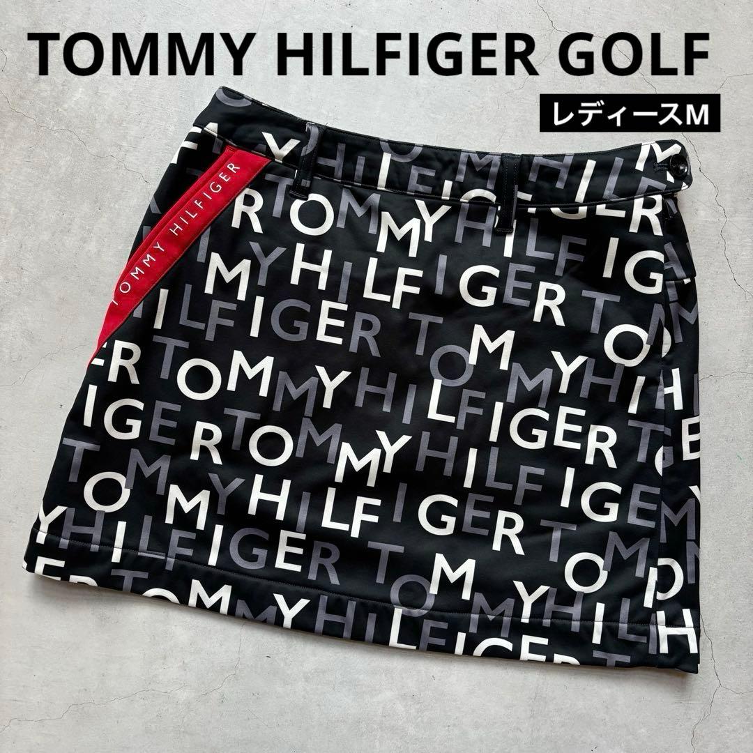   GOLF 総柄 ボンディングスカート 裏地フリース