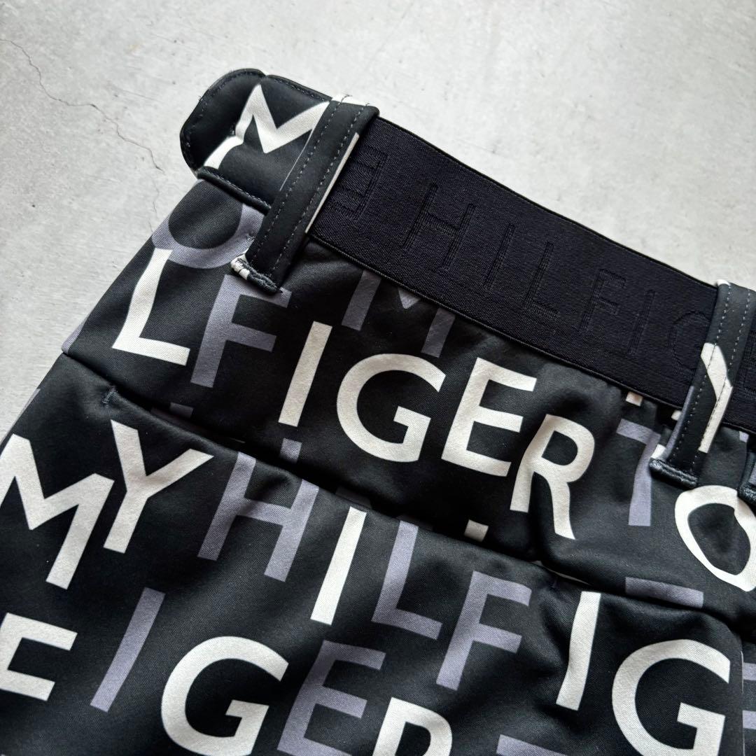   GOLF 総柄 ボンディングスカート 裏地フリース