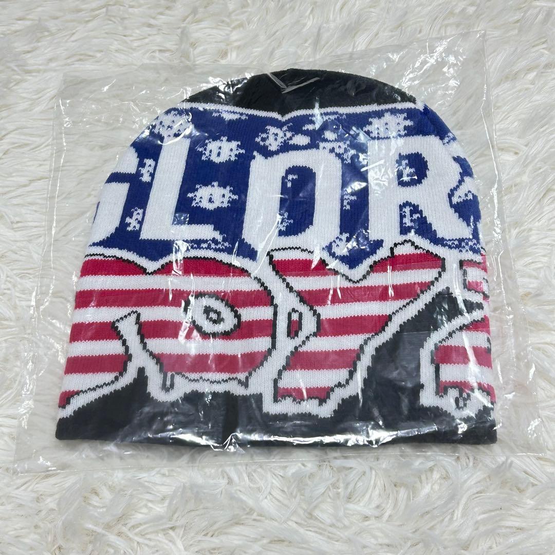 新品未使用 グローギャング ニット帽 ビーニー ヴィンテージ GG615-BLK