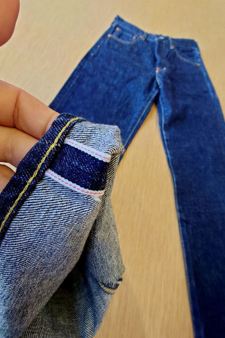 濃紺☆リーバイス 702XX 復刻 日本製 W28 ジーンズ ビッグE