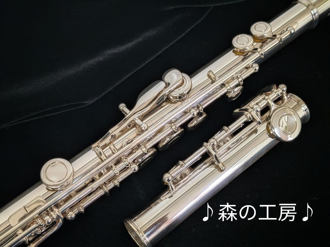 商談中【おちゃ】銀メッキ　ヤマハフルート YFL211S Eメカ