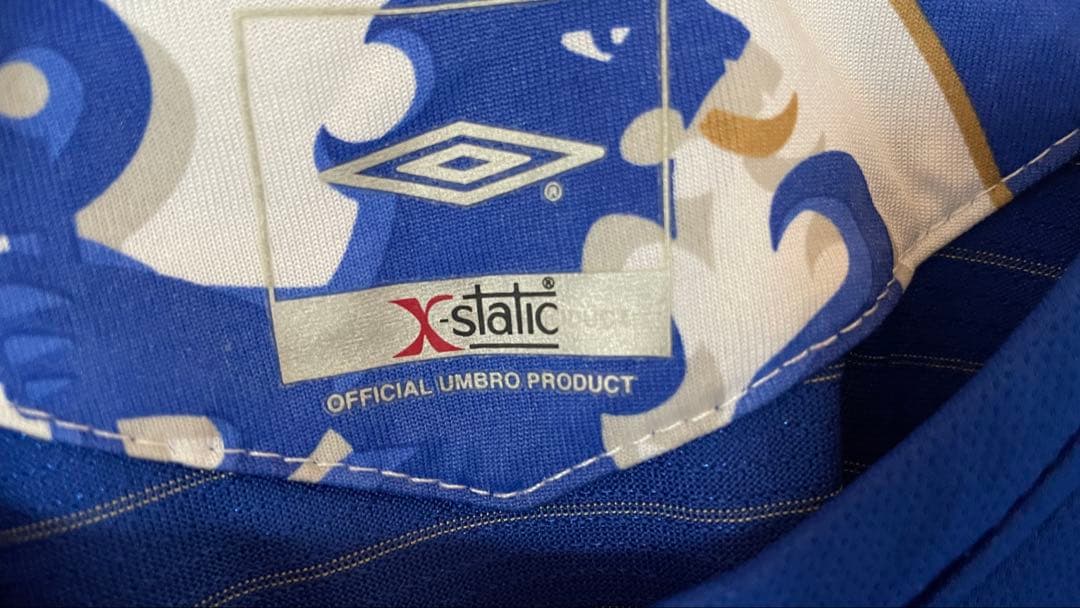 100周年】チェルシー アンブロ 記念ユニフォーム 海外XL 正規品 ご覧