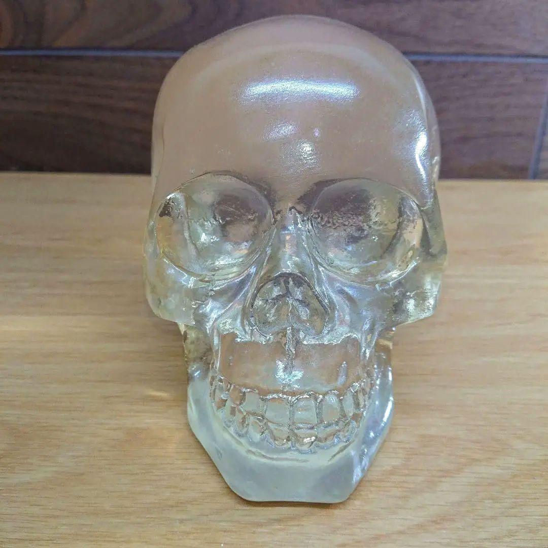 スカル オブジェ 骸骨 置物 透明