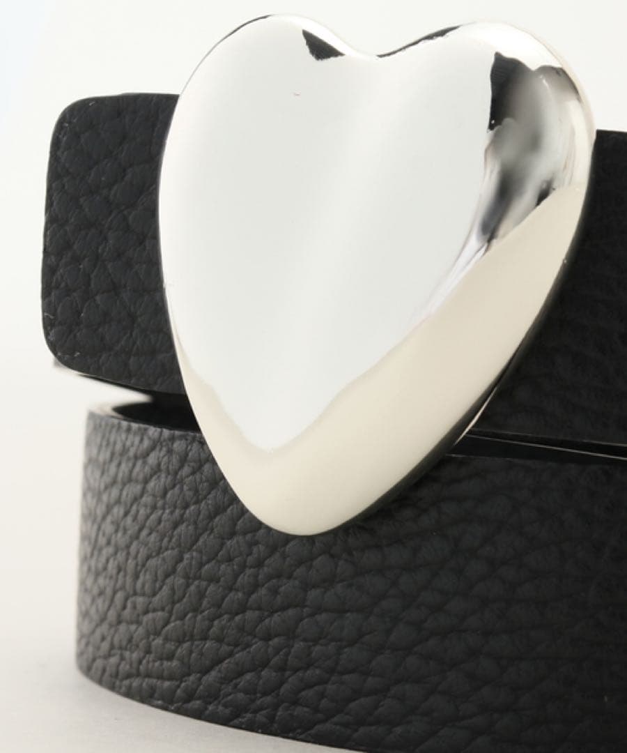 【A VACATION/アヴァケーション】HEARTバックル ベルト