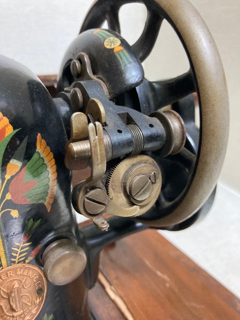 希少 アンティーク SINGER シンガーミシン