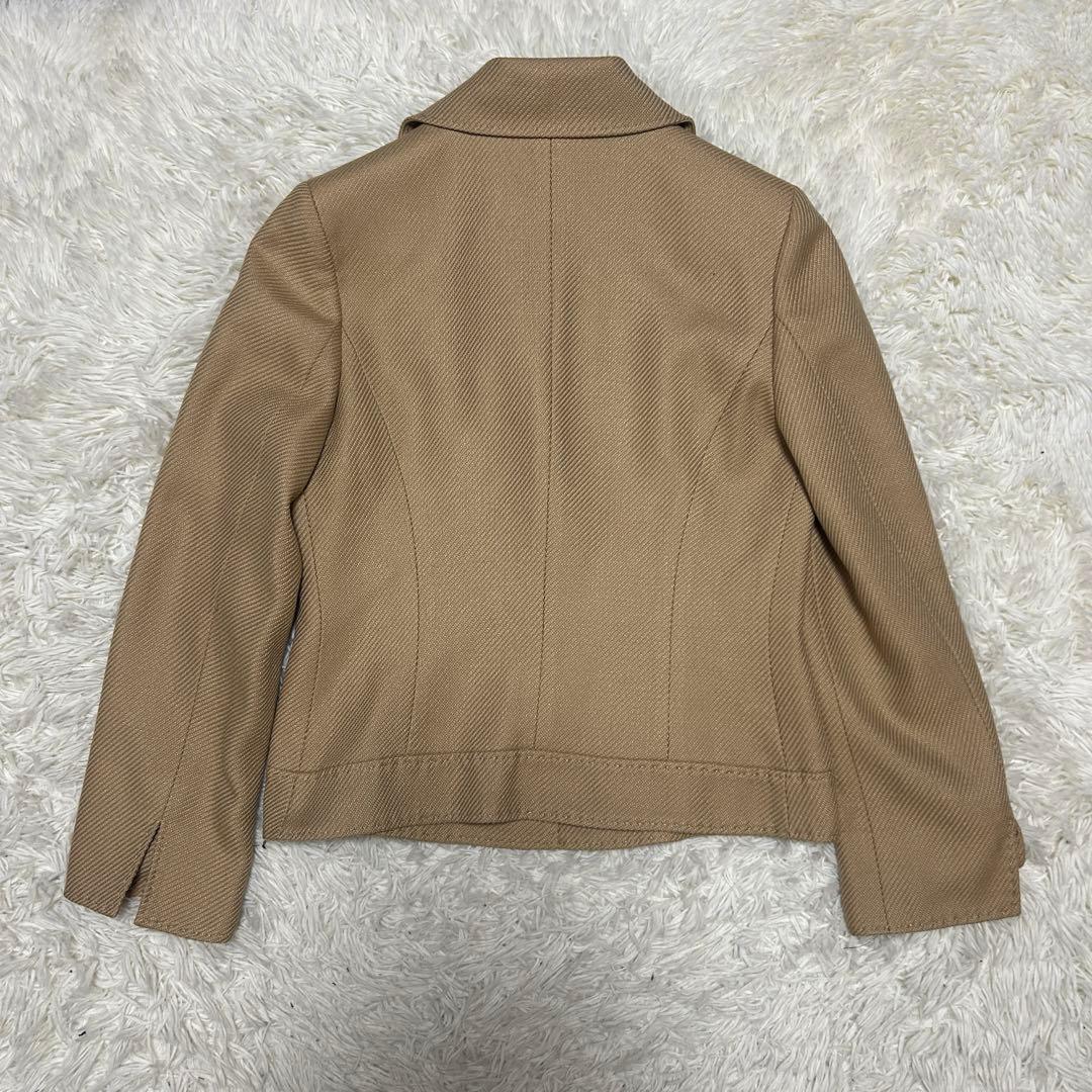 バーバリーロンドン シルク×ウール スーツ セットアップ ベージュ 40