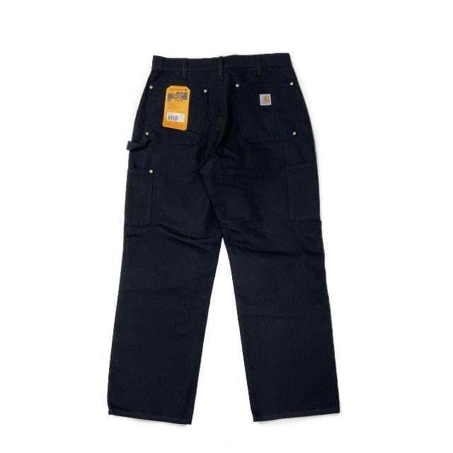 カーハート ワークパンツ US購入 ダブルニー(38×30)黒 181218