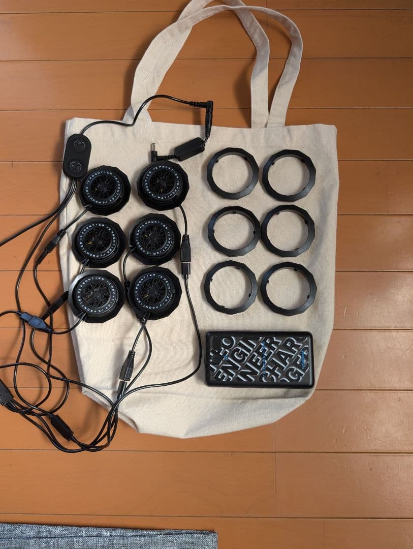 アイズフロンティア　ペルチェベスト　半袖セット　極美品