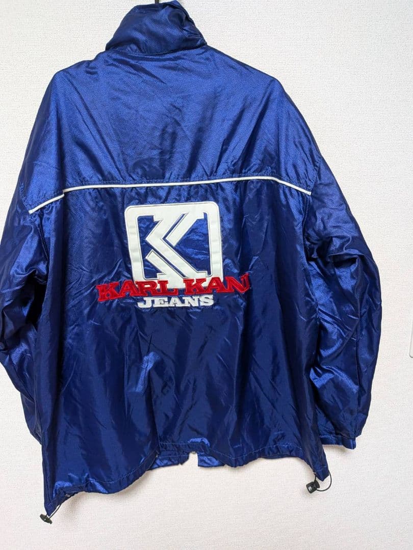 KARLKANI　KANIJEANS　カールカナイ　ナイロン　セットアップブルー