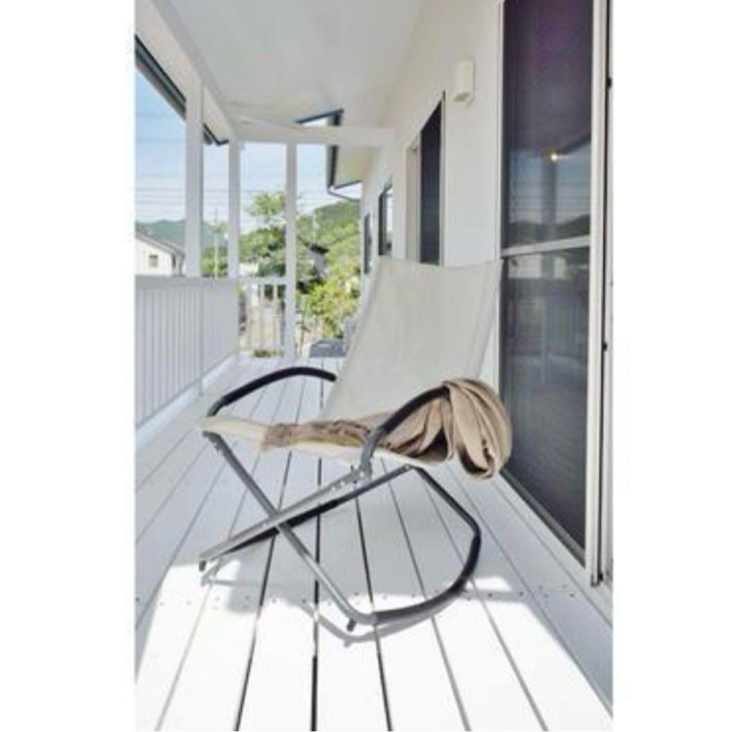 【新品未使用】ロッキングチェア　折りたたみ①