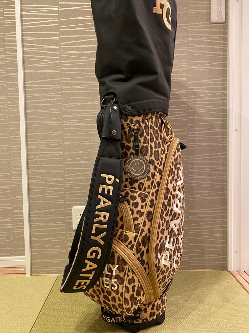 PEARLY GATES 激レア ヒョウ柄キャディバッグ