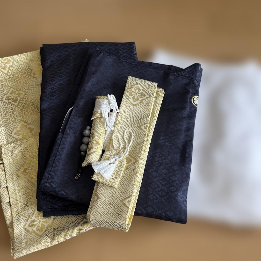 小学生男の子卒業式用　幾何学模様 袴 セット