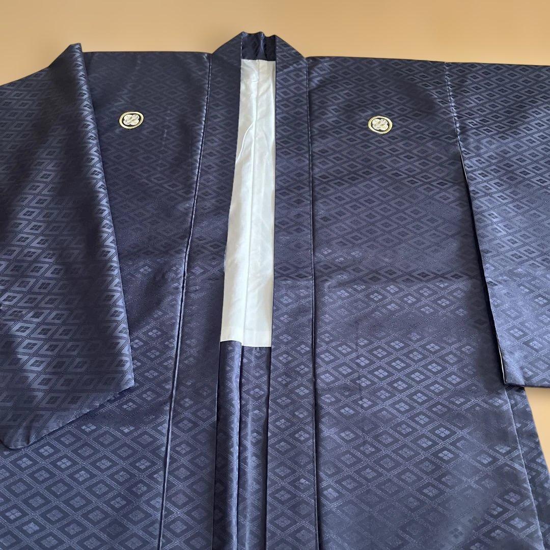 小学生男の子卒業式用　幾何学模様 袴 セット