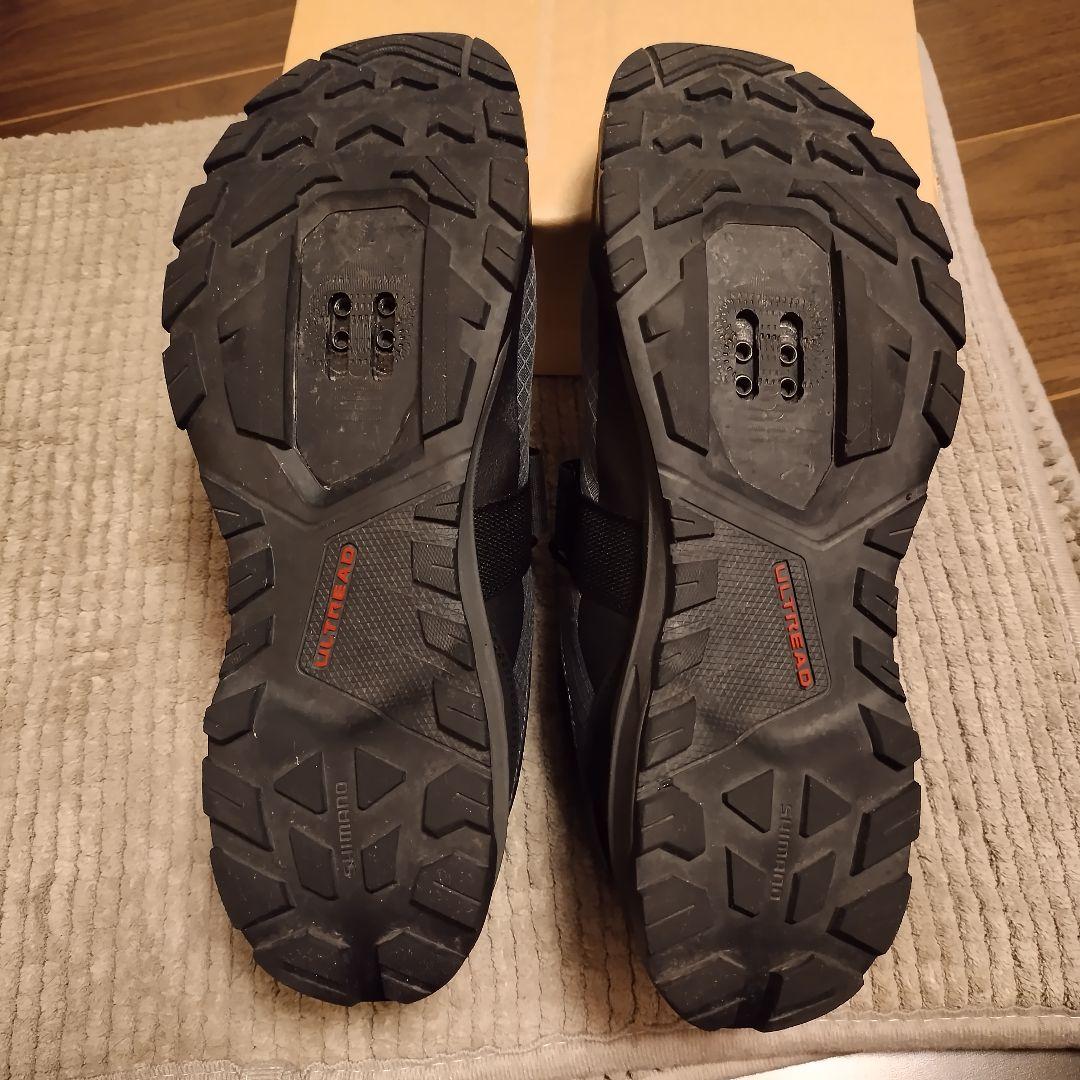 シマノ SPDシューズ EX5 SH-EX500 ブラック サイズ44 27.8
