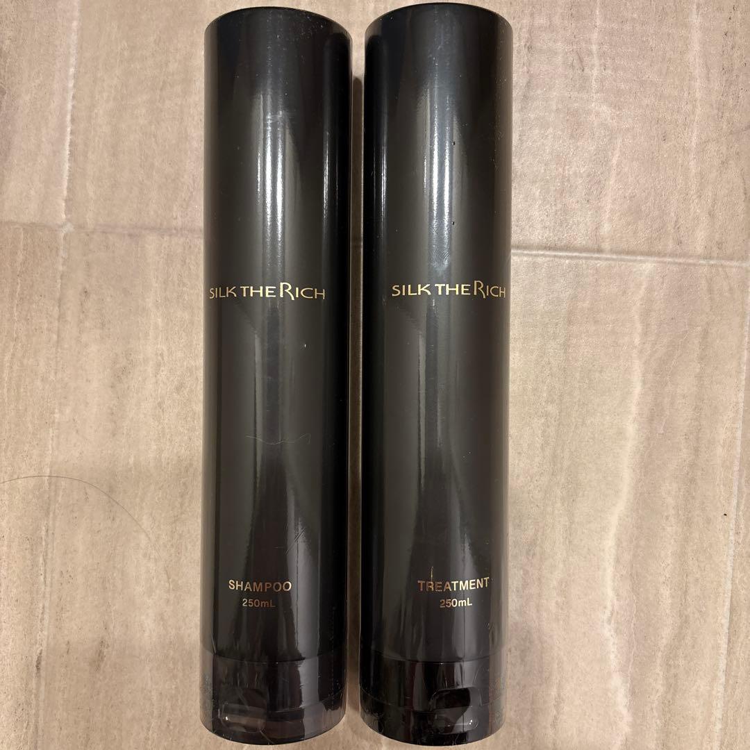 美髪に変身】SILK THE RICH シャンプー・トリートメントセット - メルカリ