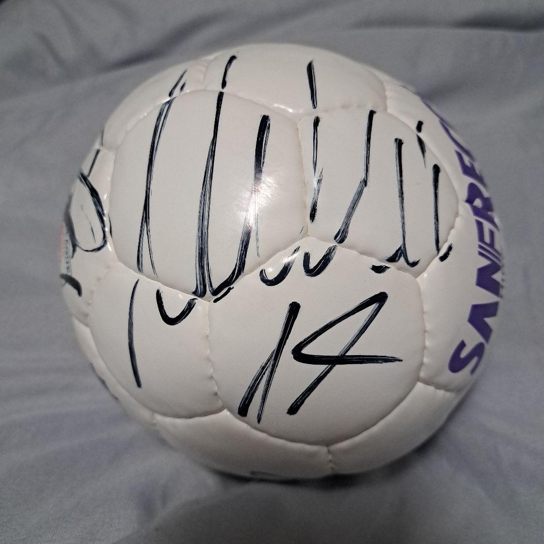 日本代表森保一監督サンフレッチェ広島2013シーズンサイン色紙+サイン