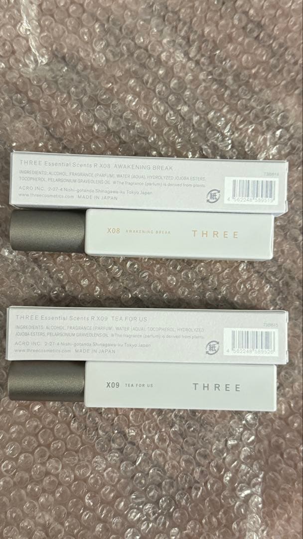 THREE エッセンシャルセンツ R 限定X08 X09 セット