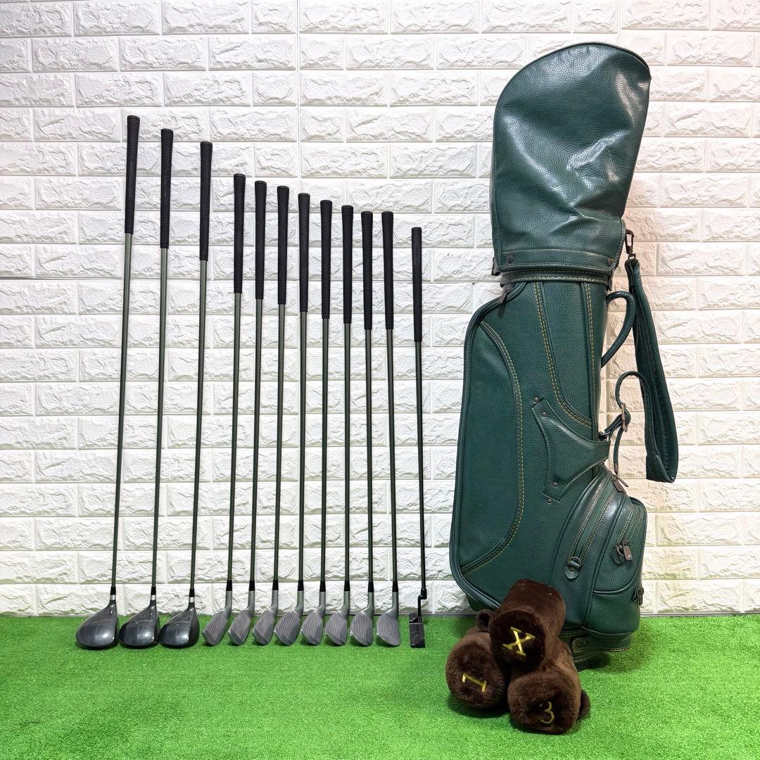 ゴルフセット　初心者応援　ゴルフプランナー　ラウンド仕様　メンズ　フルセット