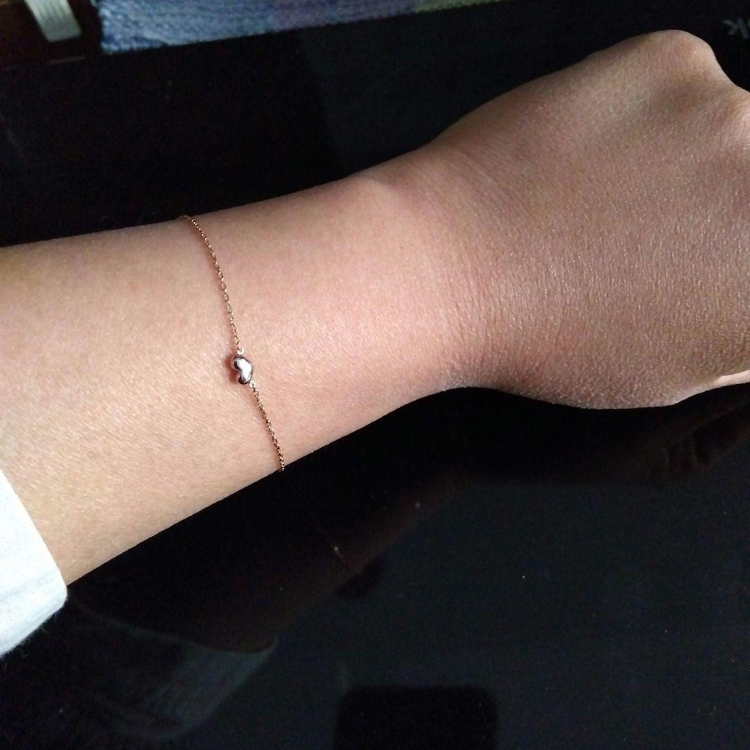 オレフィーチェ　18K PG アミュレットハート ブレスレット　OREFICE