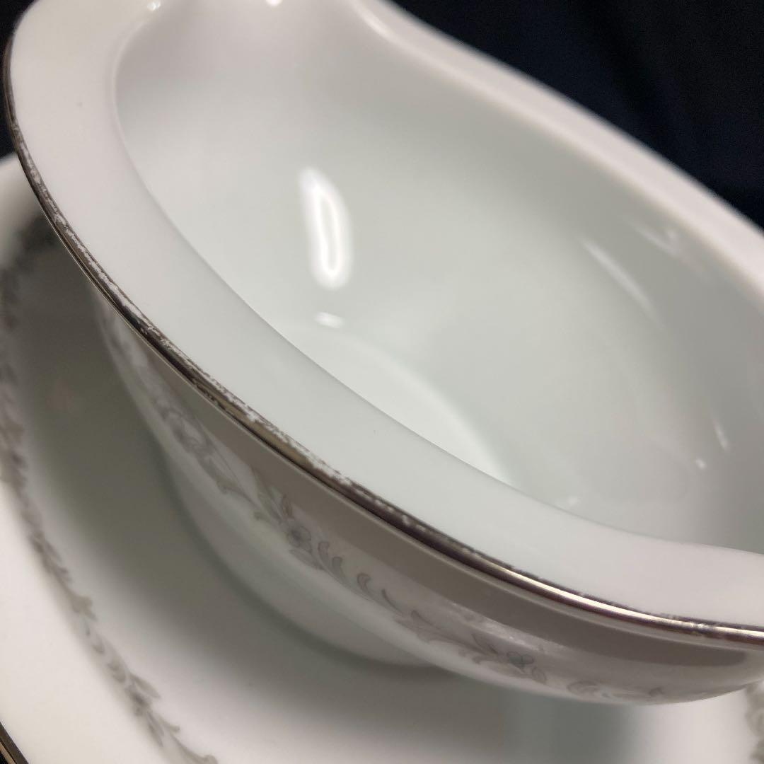 昭和レトロ ノリタケ CRESTMONT 一体 グレービーボート スープボード