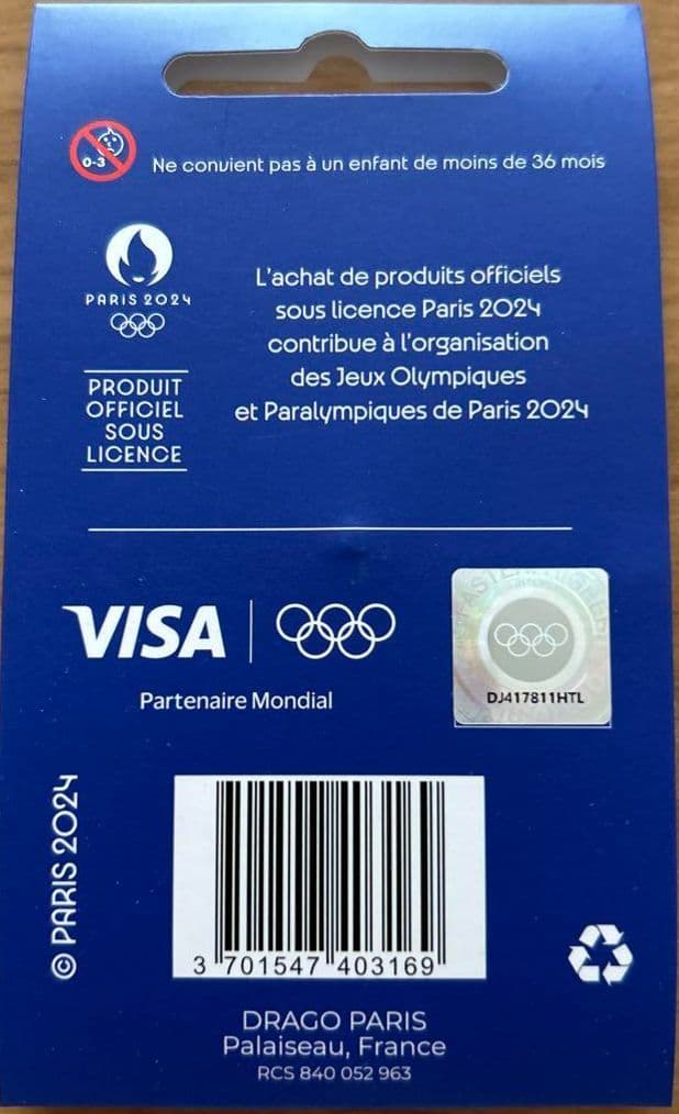 パリ オリンピック 2024 オリンピックマスコット ウェルカム②