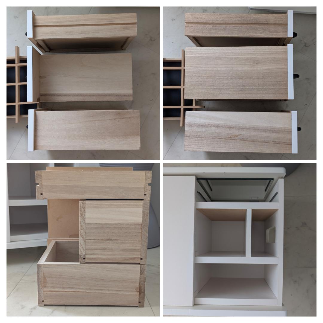 キャスター ツール ワゴン 収納 サイドテーブル ビンテージ ポップ 道具箱