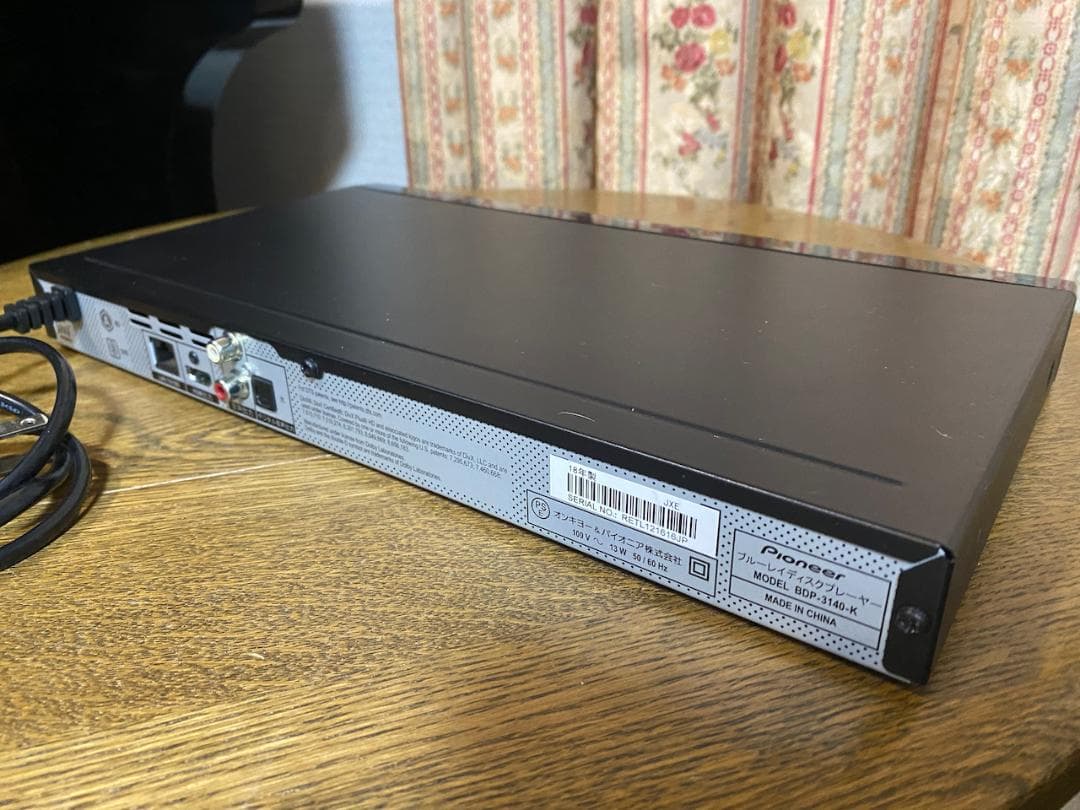 Pioneer BDP-3140-K ブルーレイプレーヤー USED