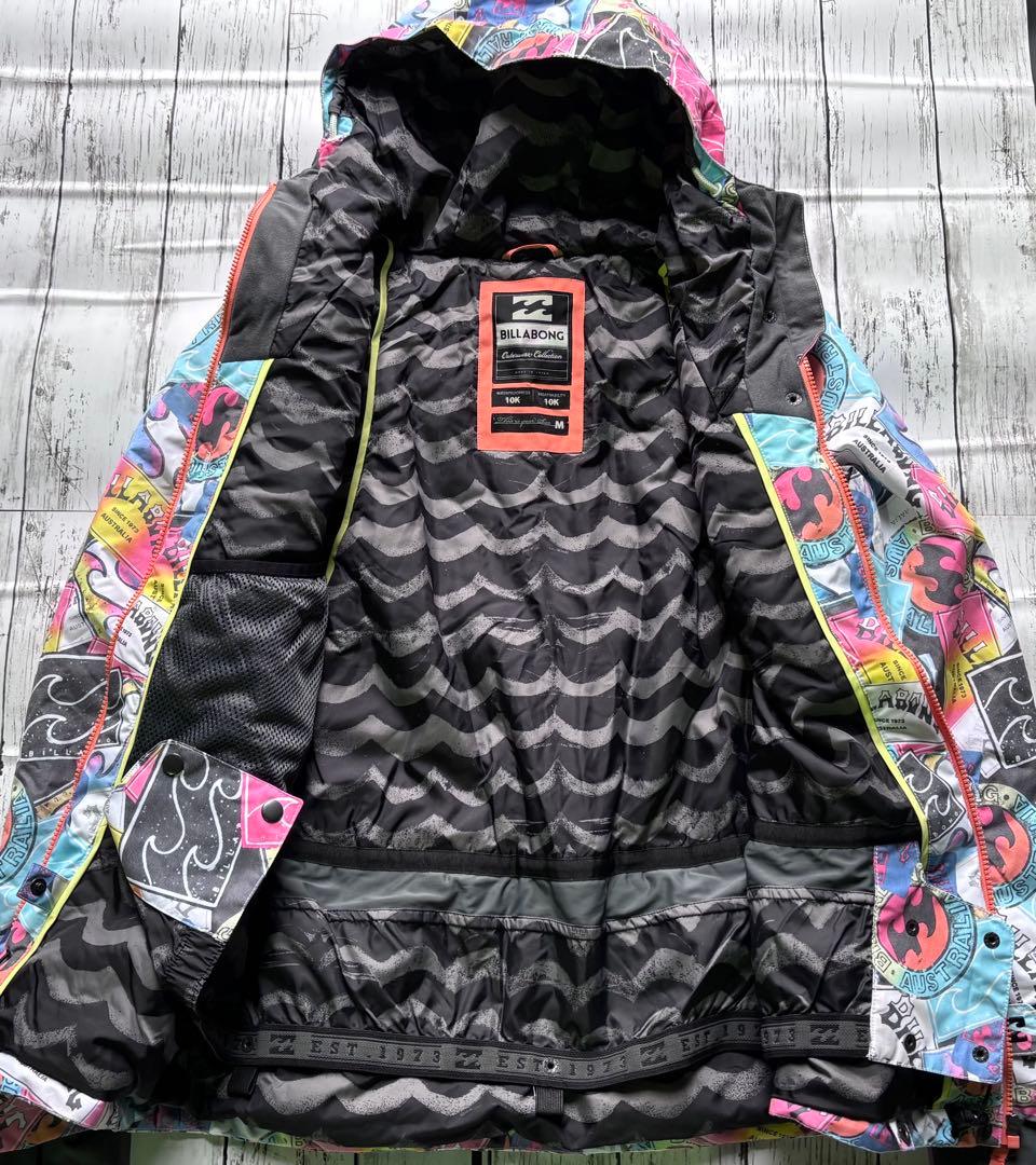 美品✨BILLA BONG & ROXY スノボーウェア 上下セット M