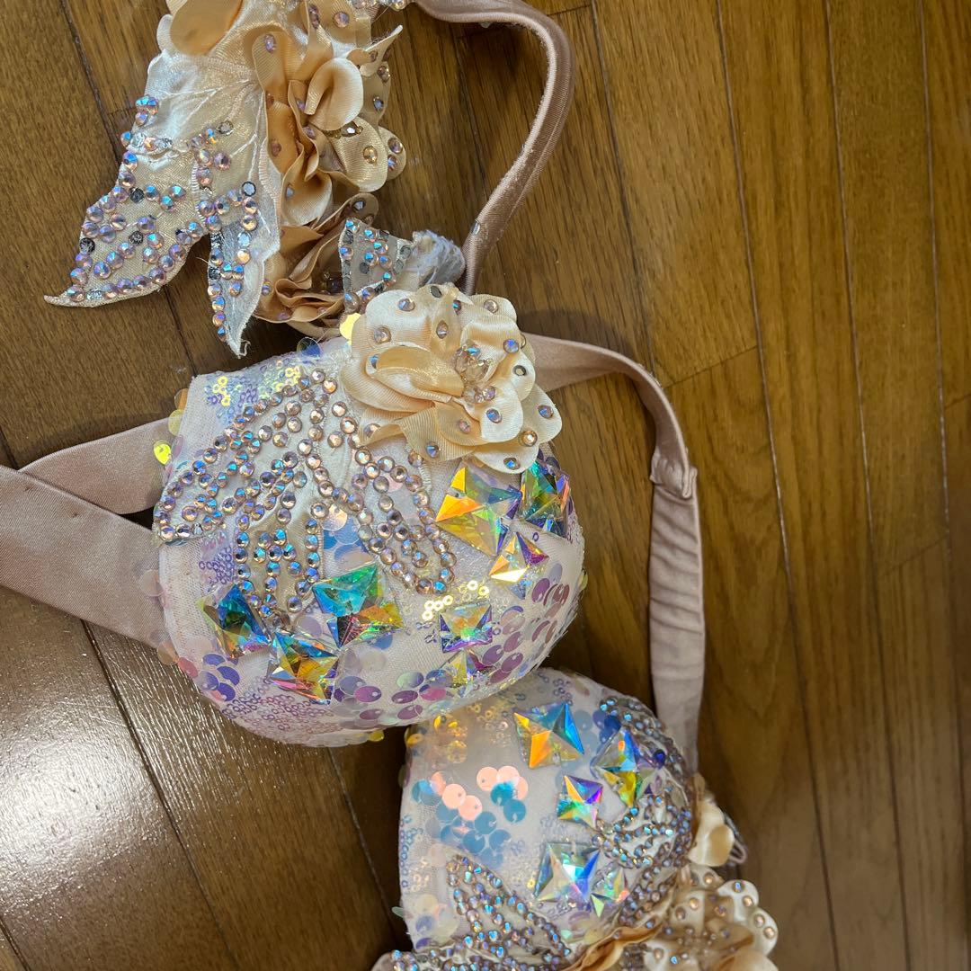 【着用イメージ有】ベリーダンス セットアップ スパンコール付き