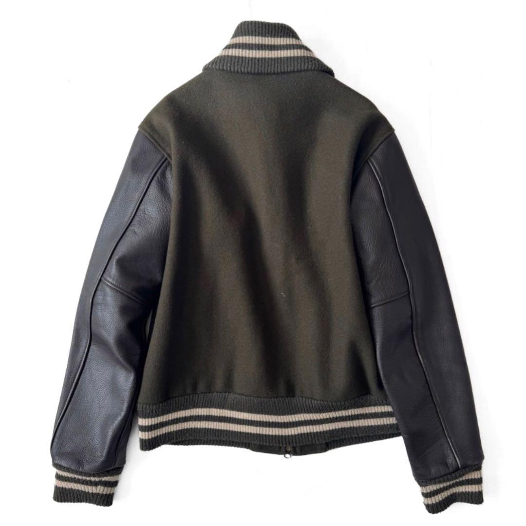 Journal standard×golden bear 袖レザー スタジャン