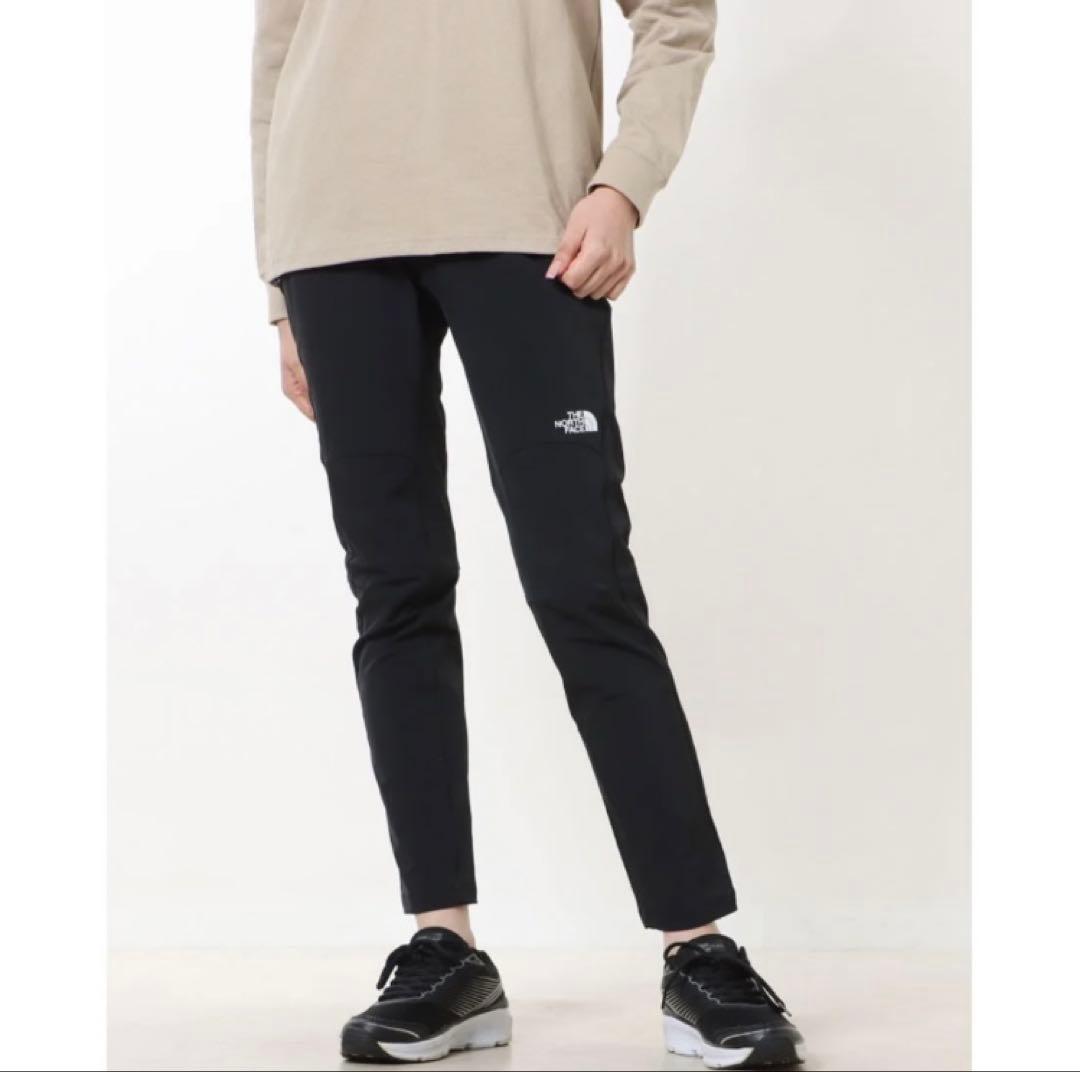 レディース ノースフェイス アルパインライトパンツ 黒 L きれいめアウトドア