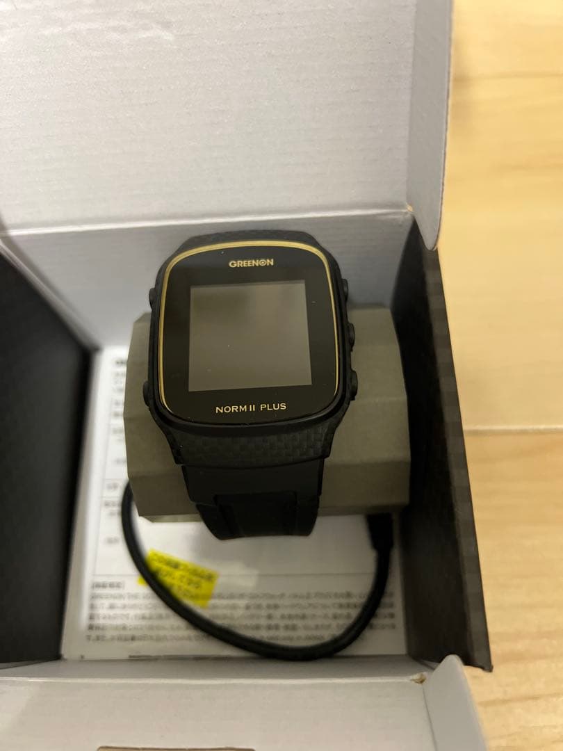 美品　NORM II PLUS ゴルフ用GPSウォッチ