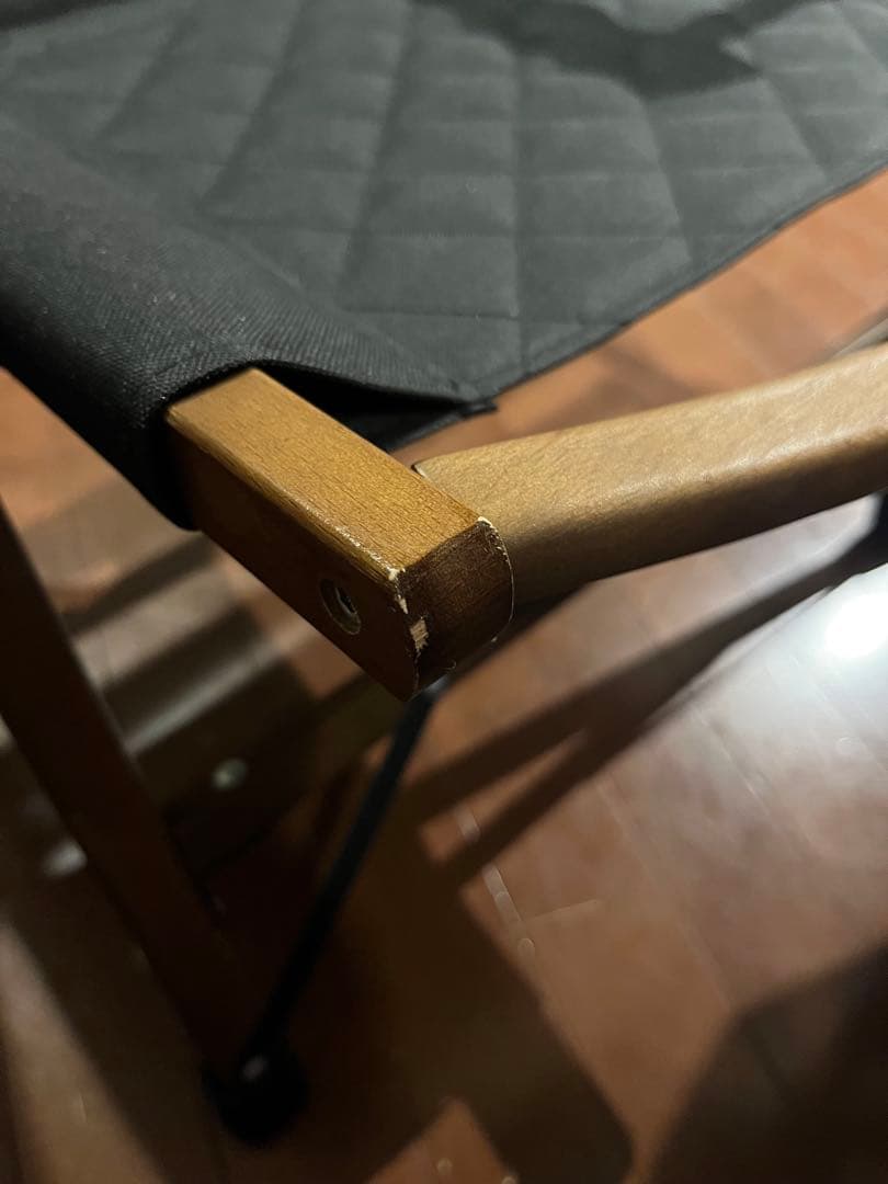 【中古美品】QUICKCAMP アウトドアチェア QC-WLC 2色セット