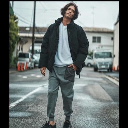 最終値引き✨ほぼ未使用！CAMBIOカンビオ ダウンジャケット ブラック L