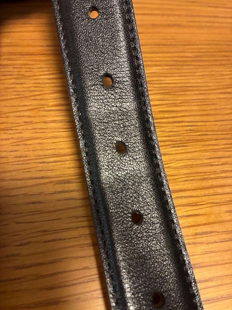 MAISON BOINET/メゾンボワネBELT IN NAPPA LEAT美品