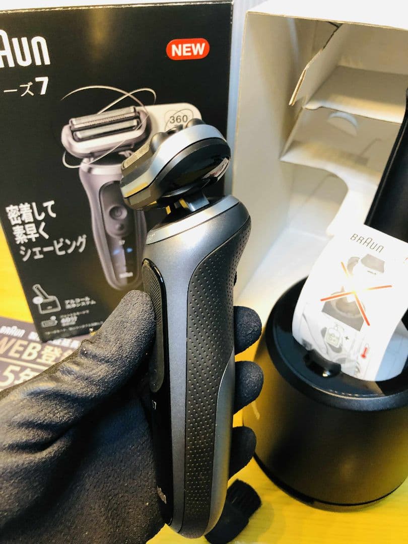 【未使用に近い】Braun シリーズ7 72-G7500cc メンズシェーバー