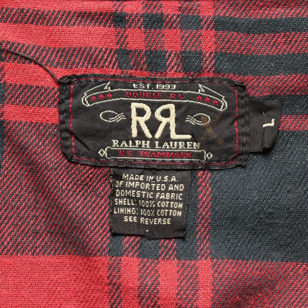 初期 RRL 90's アメリカ製 ライナー付き デニムジャケット ブルー L
