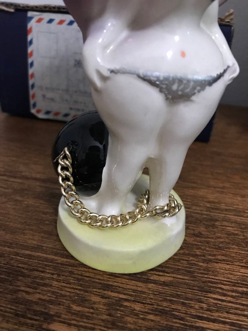 初期 水森亜土 亜土ちゃん 陶器 デッドストック ファンシードール 人形 レトロ