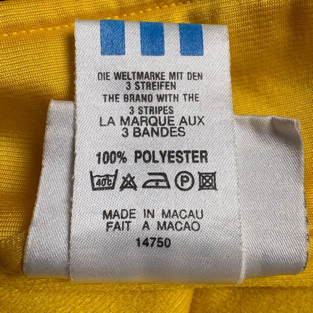 90s adidas トラックジャケット　デカトレフォイル刺繍　両面刺繍　希少