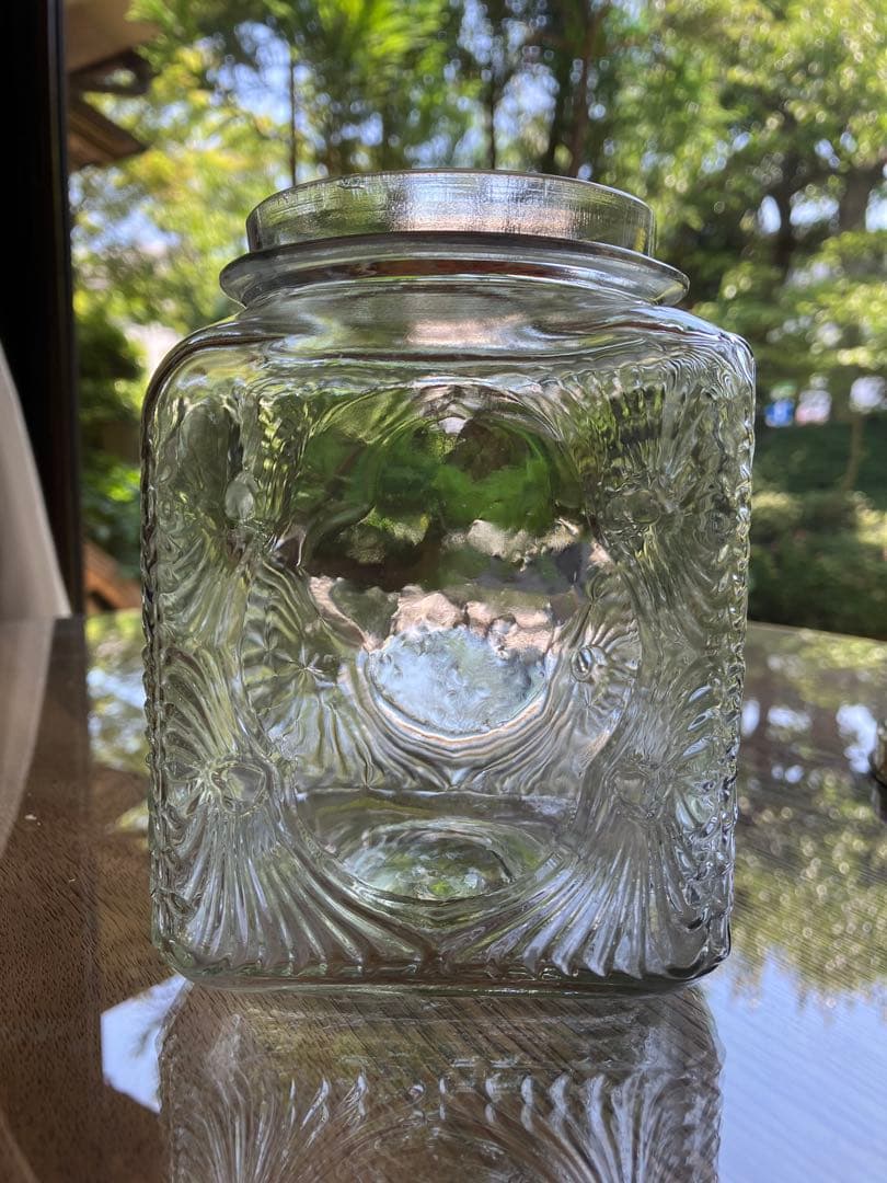 あめや瓶 シュガーポット ガラス瓶 和ガラス