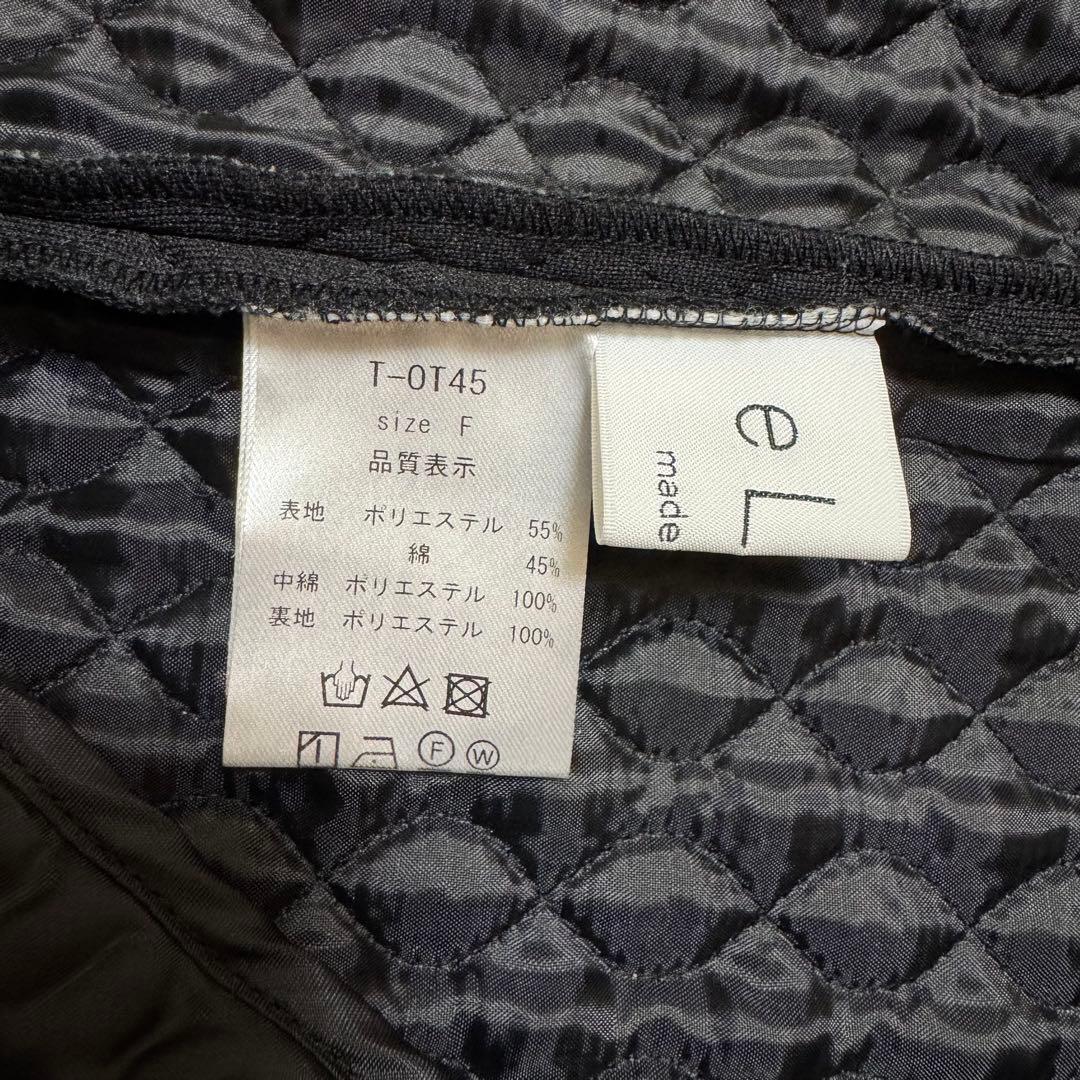 ella selectshop】エラ キルティングコート ケープ 完売品 - メルカリ