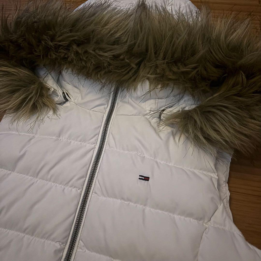 TOMMY HILFIGER ダウンベスト 白 M swag flexwitme