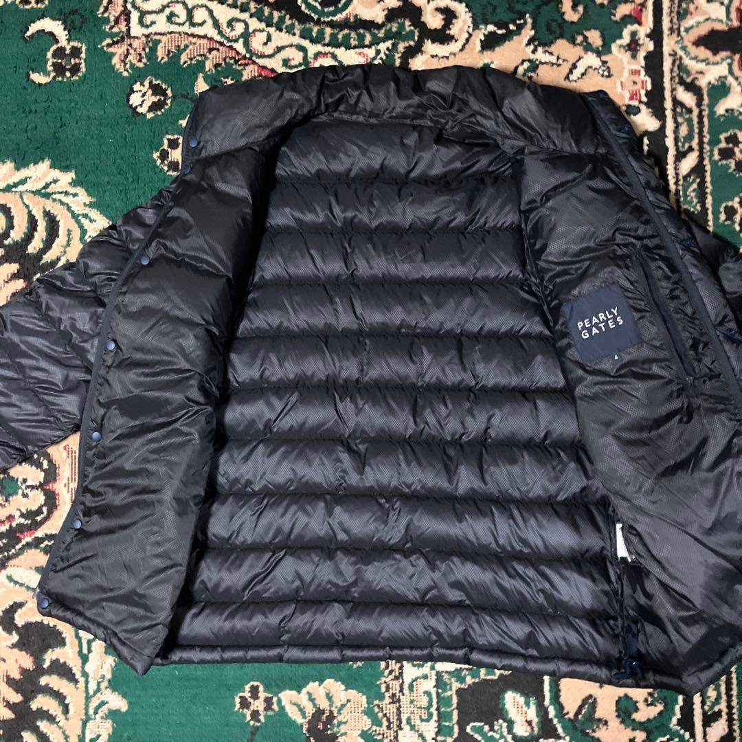 パーリーゲイツ　2WAY サイズ4 ダウンジャケット　ベスト　ネイビー