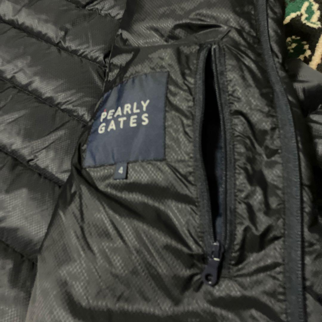 パーリーゲイツ　2WAY サイズ4 ダウンジャケット　ベスト　ネイビー