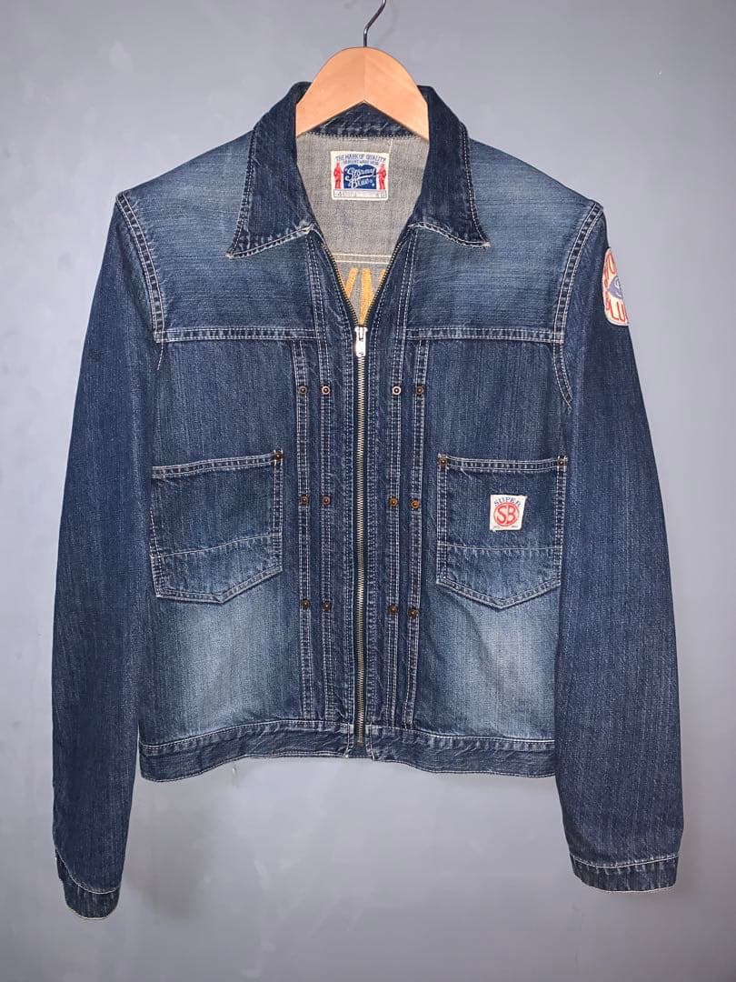Pherrow's Stormyblueシリーズデニムジャケットサイズ40