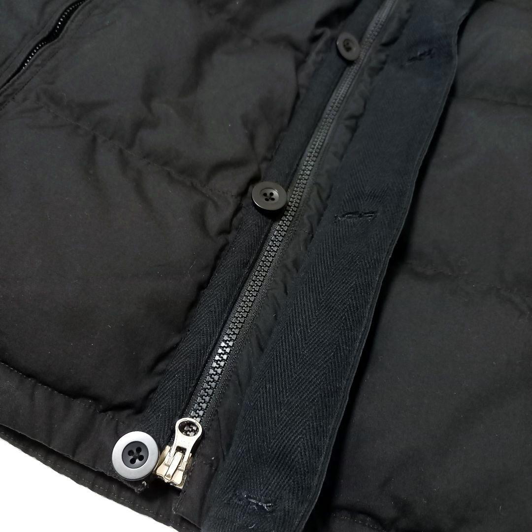 MHL. フード付きダウンジャケット 2way XL 黒 ユニセックス - メルカリ