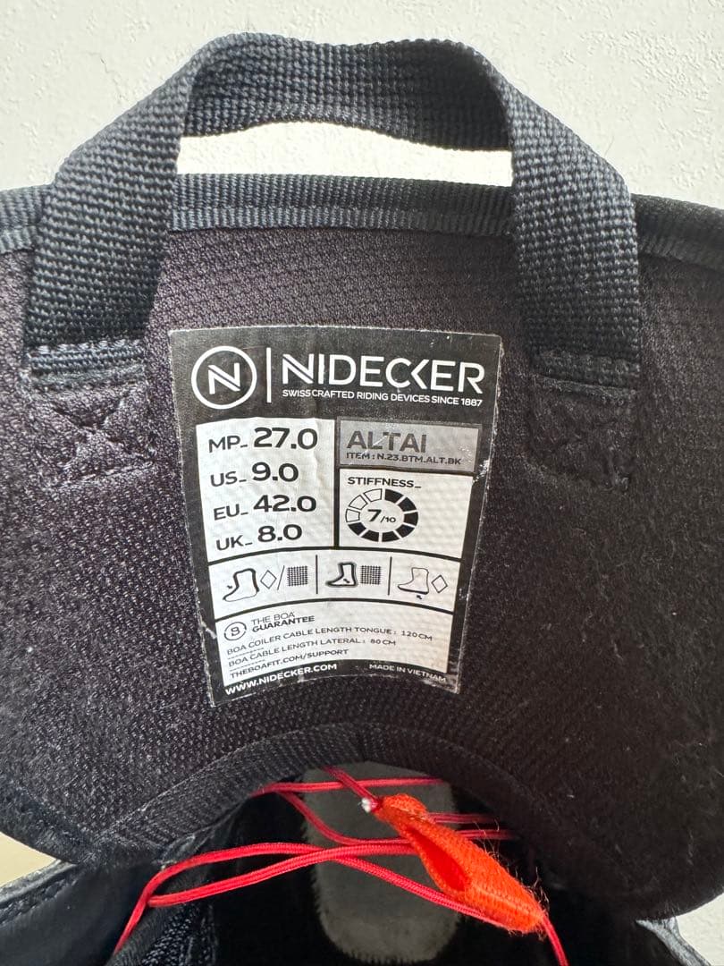 Nidecker Altai ナイデッカー アルタイ 27cm