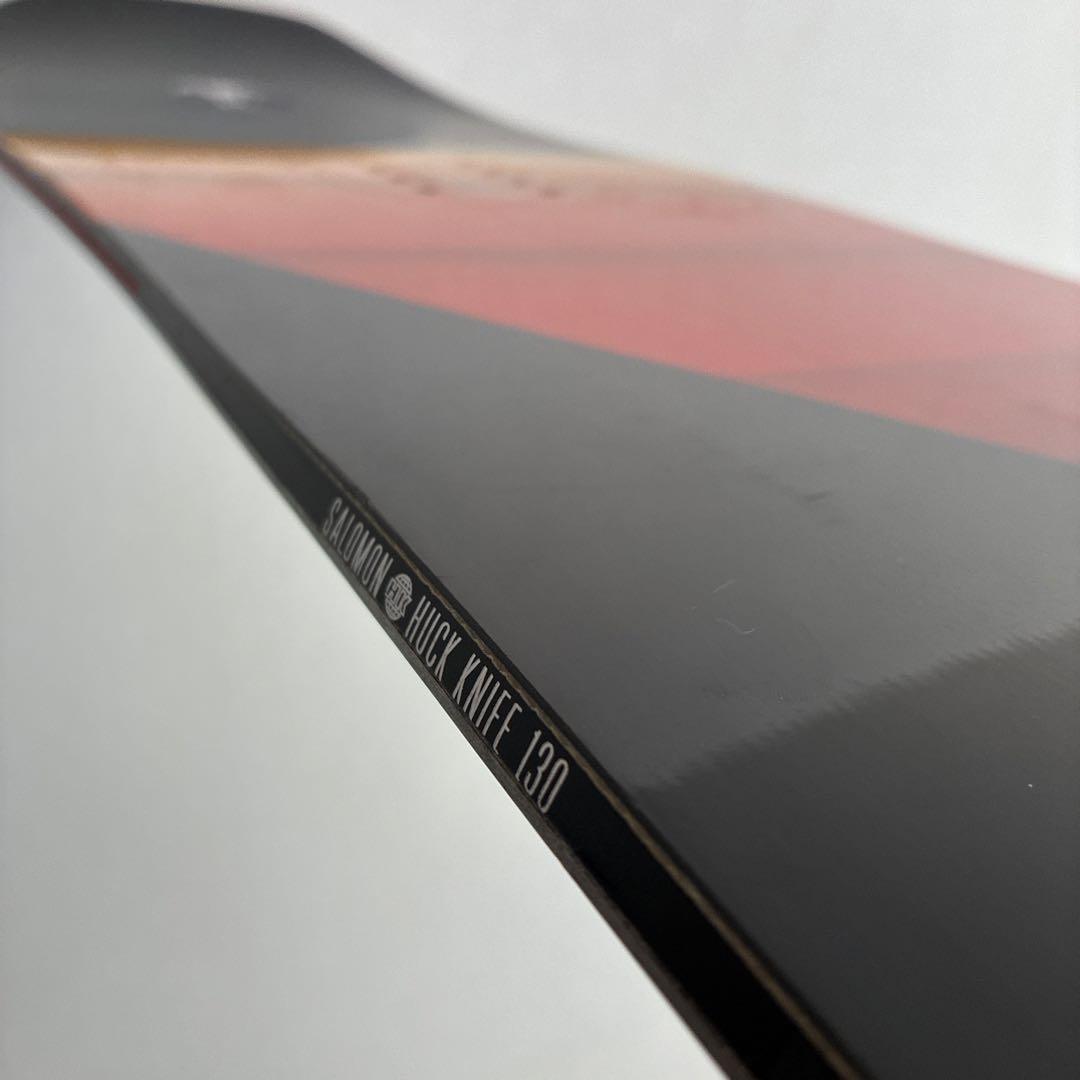 ジュニア用　ハックナイフ　130cm SALOMON スノーボード板　カバー付き