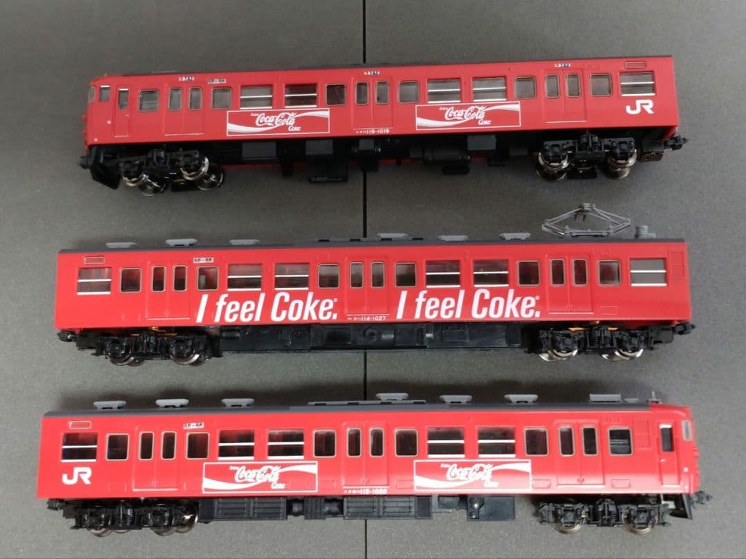 A*京様 TOMIX92390　115系1000番台コカ・コーラ塗装Nゲージ 3