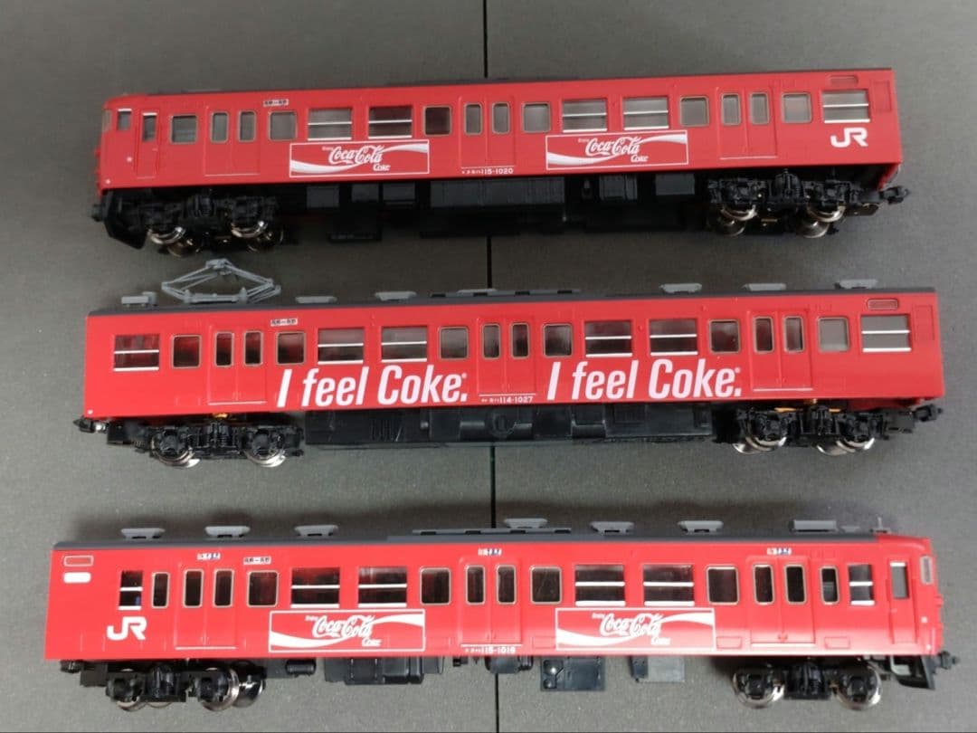 A*京様 TOMIX92390　115系1000番台コカ・コーラ塗装Nゲージ 3